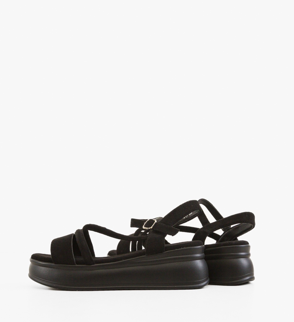 Sandale Dama Lageta Negre | Eleganță și Confort - imagine 4