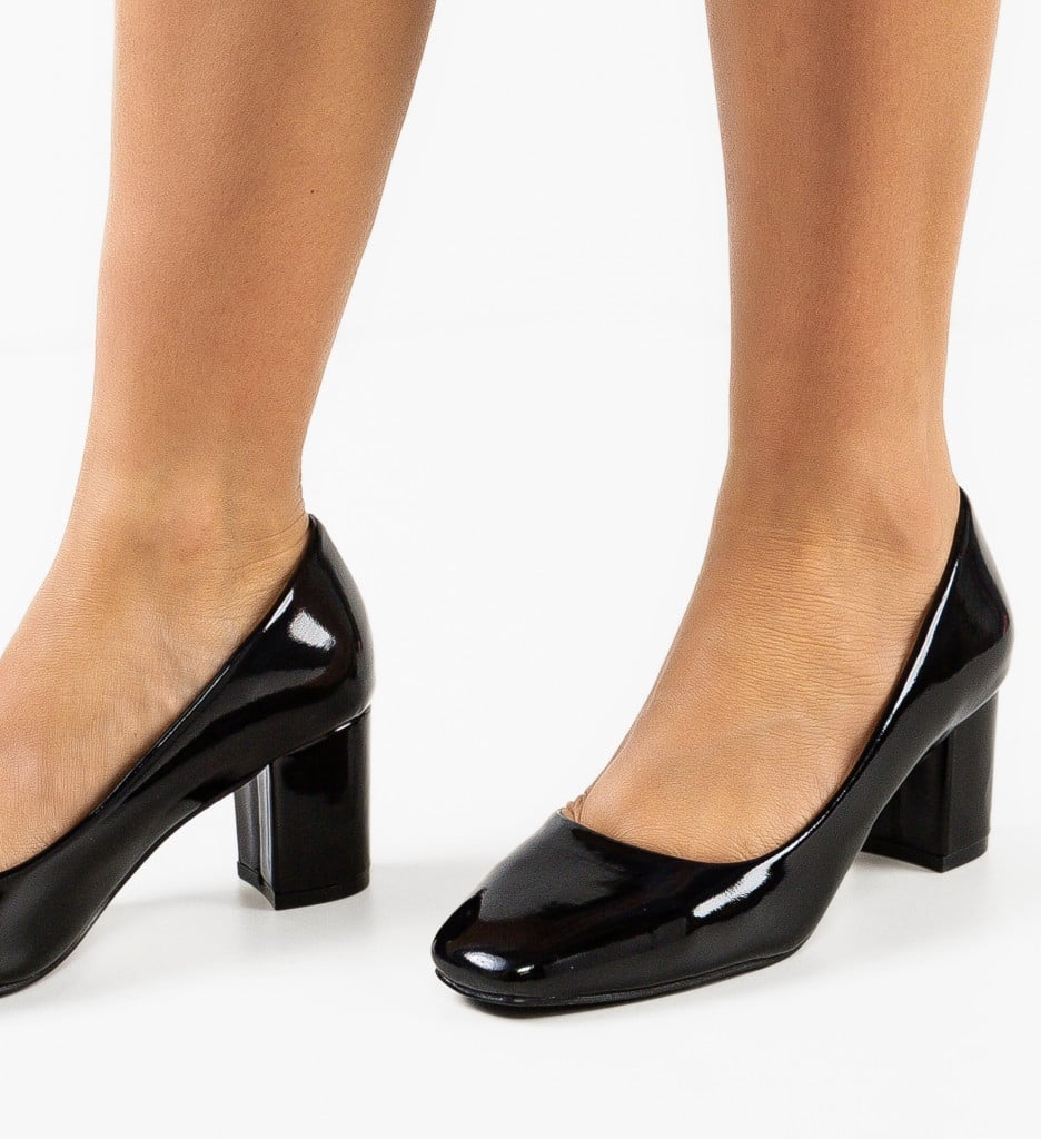 Pantofi Dama Salaz Negri - Eleganță Asigurată - imagine 4