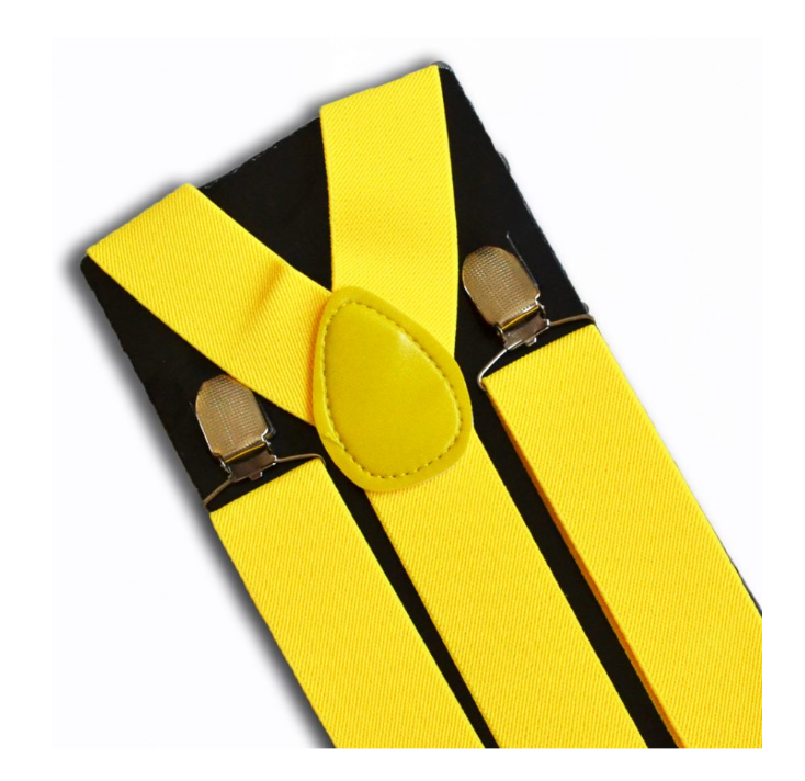 Bretele Barbati Galbene Reglabile ZR A4903
