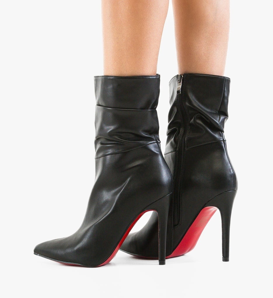 Botine Dama Klemenia Negre | Eleganță și Stil - imagine 3