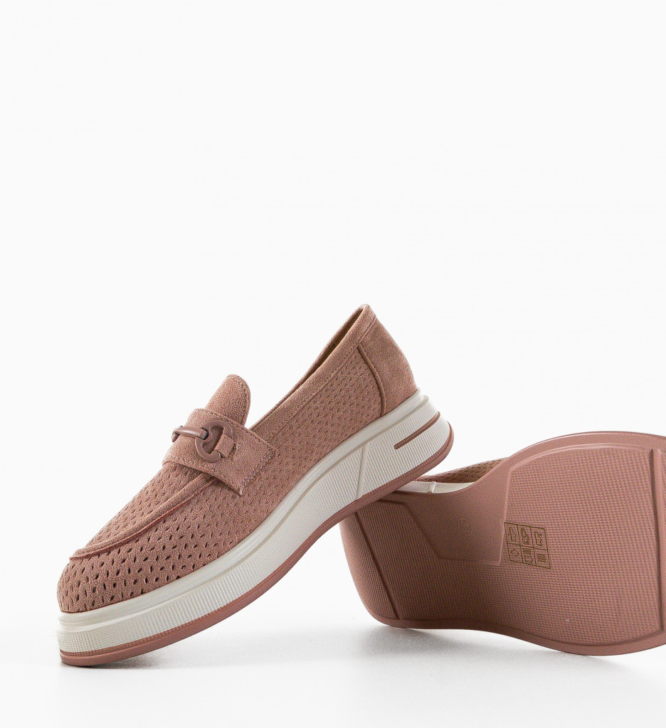 Pantofi Casual Ekine Roz - Stil și Confort - imagine 6