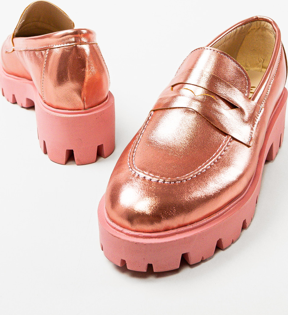 Pantofi Casual Dama Gyna Roz - Confort și Stil - imagine 8