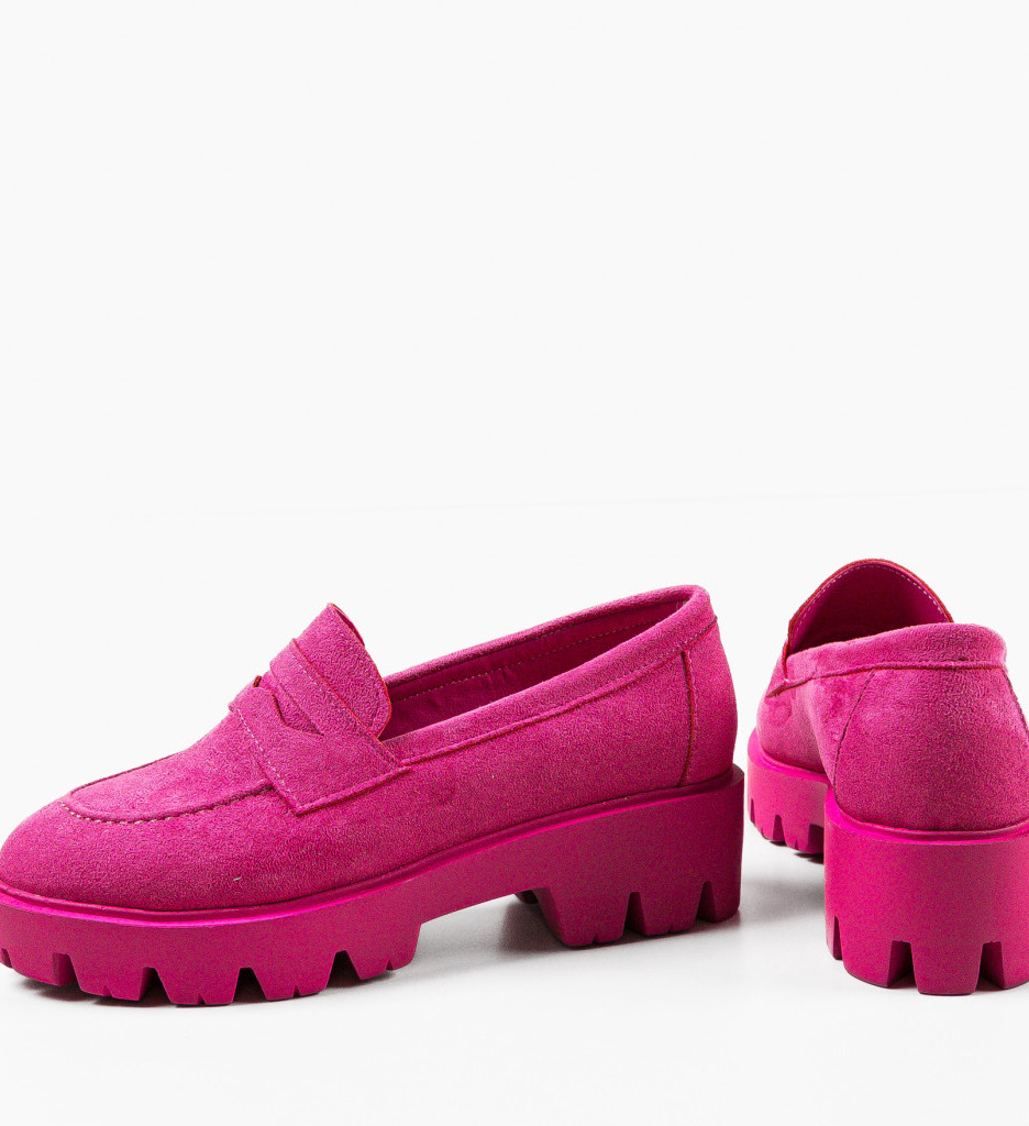 Pantofi Casual Dama Gyna Fuchsia | Confort și Stil - imagine 7