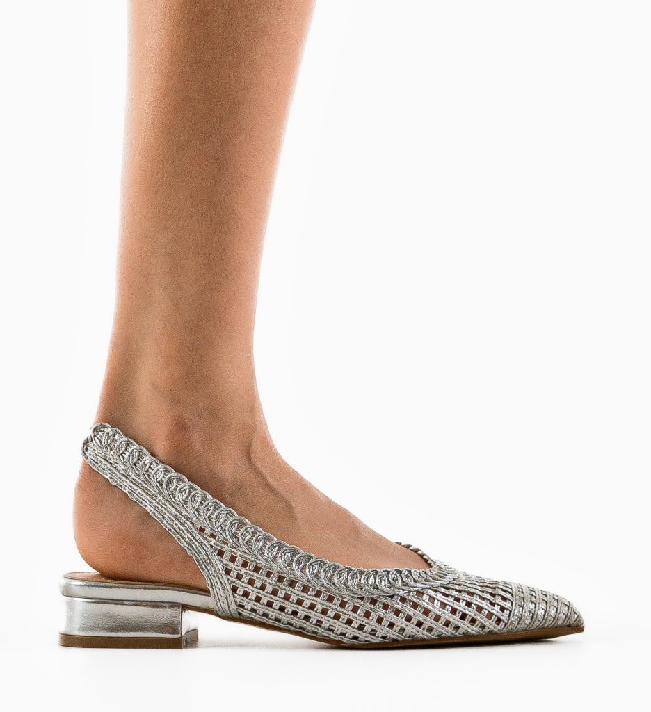 Balerini Dama Argintii | Eleganță și Confort - imagine 5