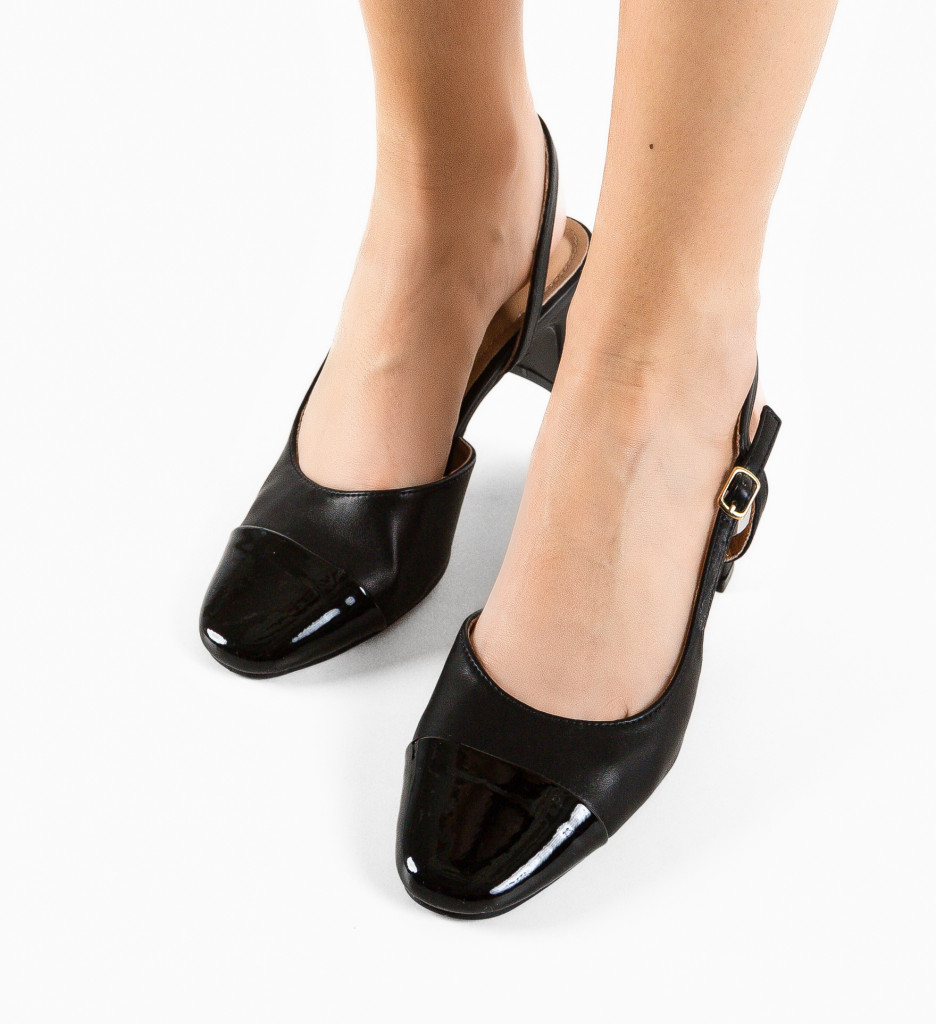 Pantofi Hauka Negri - Eleganță și Confort - imagine 3