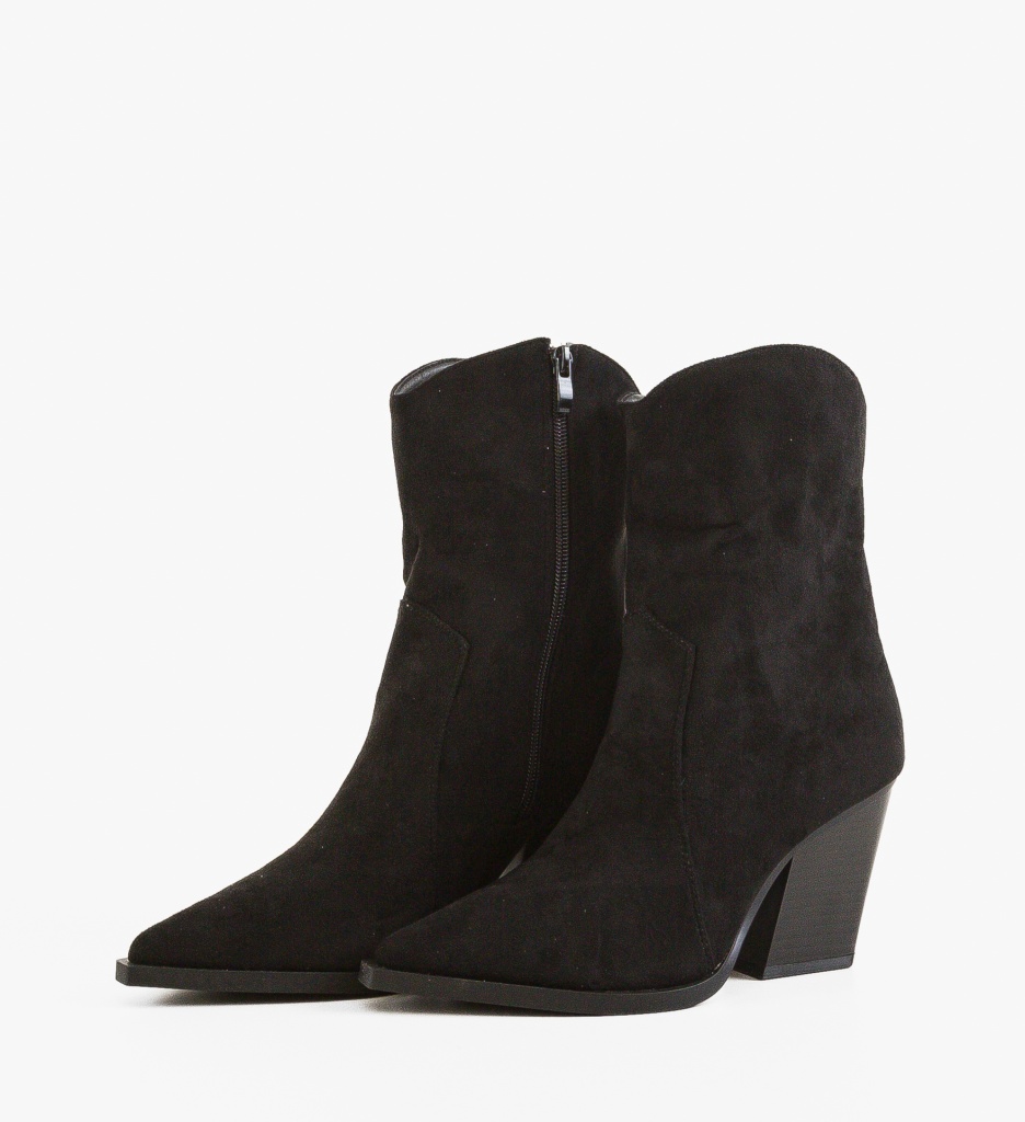 Botine Dama Vela Negre - Eleganță și Confort - imagine 4