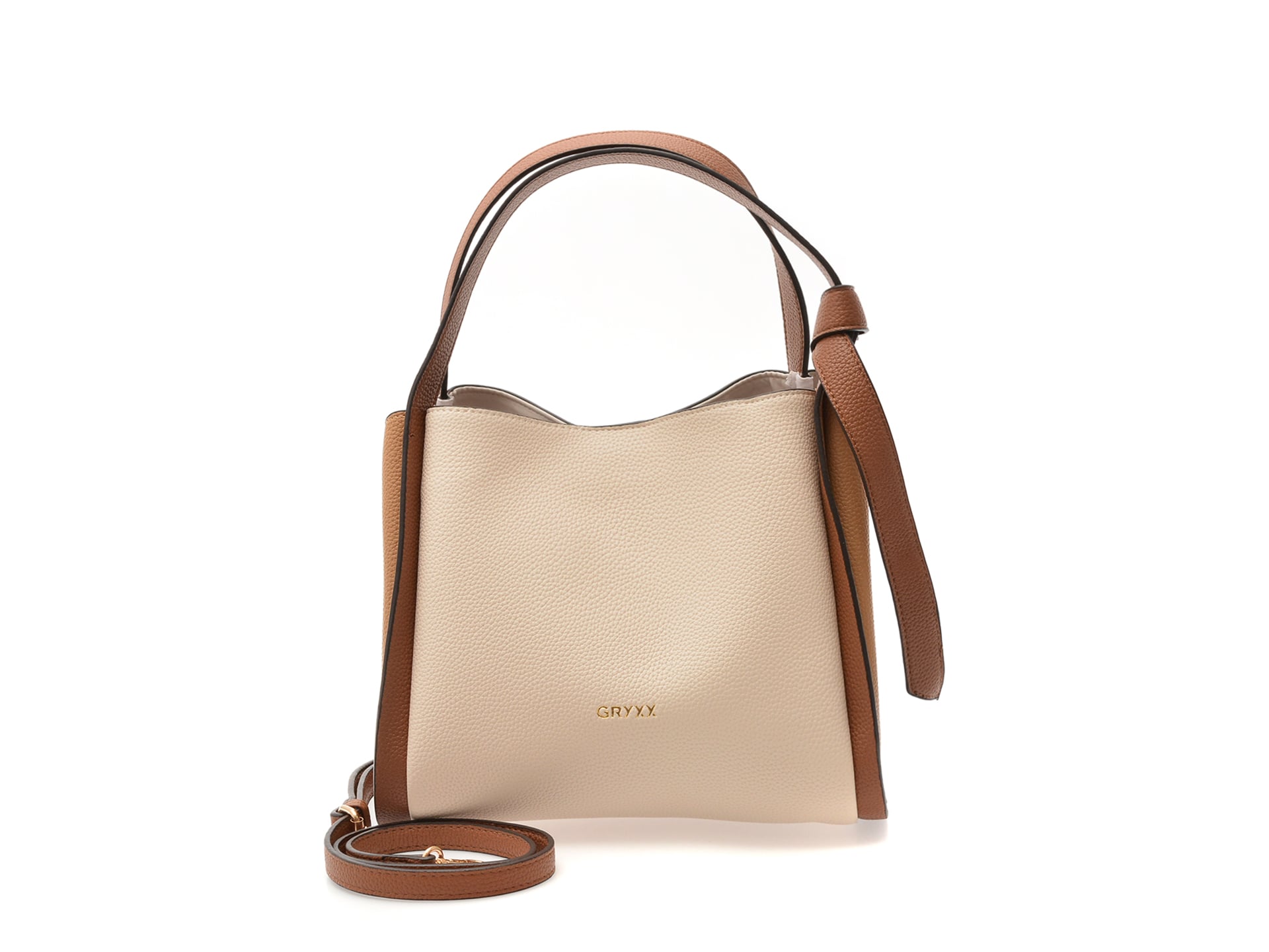 Geanta GRYXX Bej 6630 Piele Ecologica Eleganta