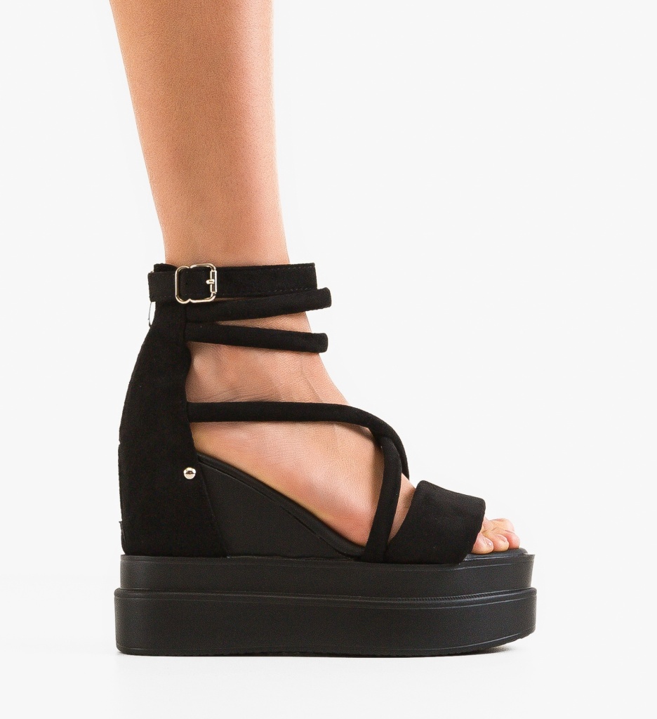 Platforme Dama Shamar Negre | Stil și Înălțime - imagine 6