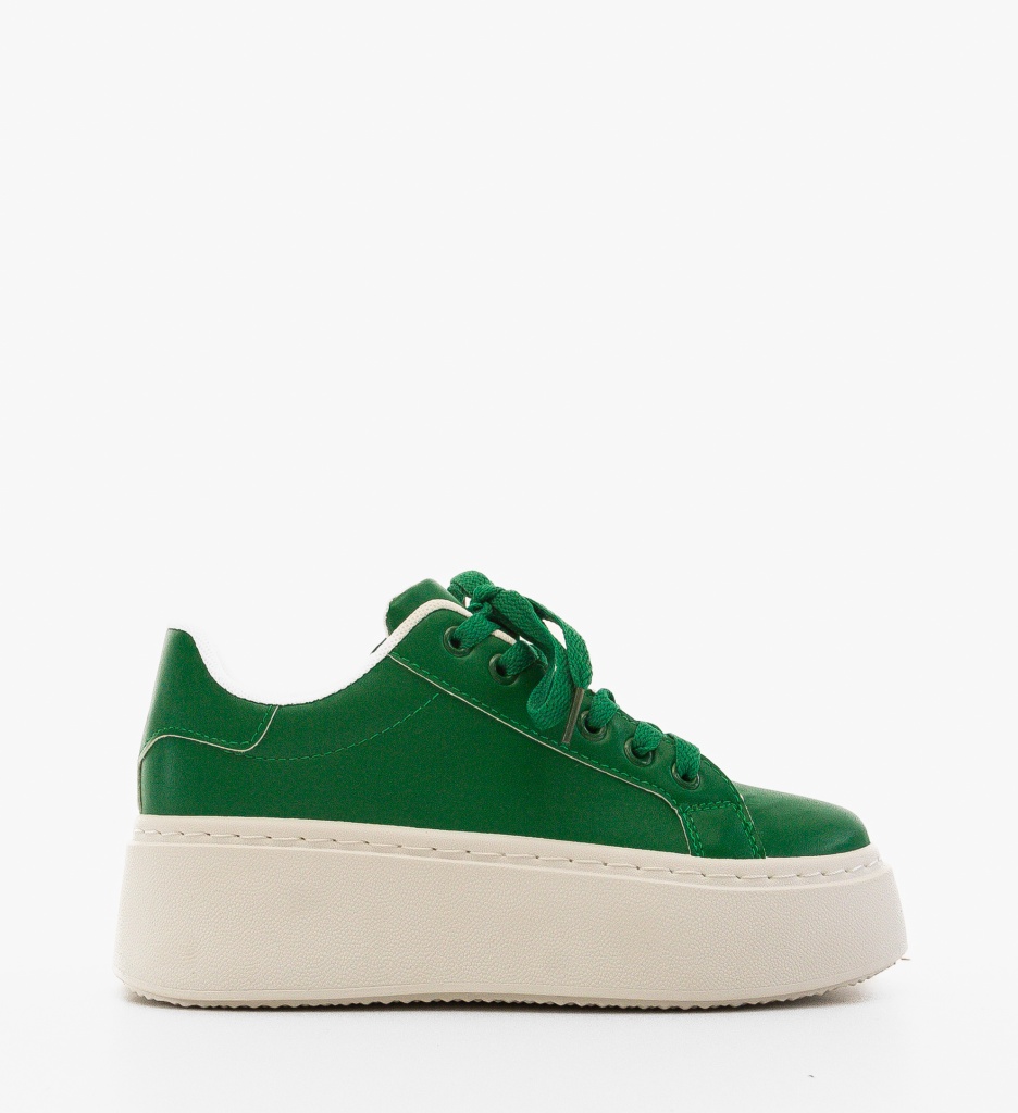 Sneakers Dama Verzi | Confort și Stil Urban - imagine 4