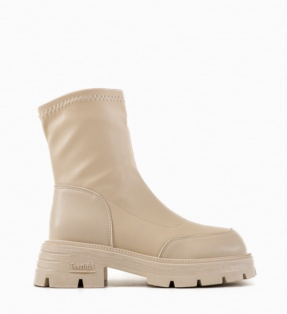 Ghete Merko Bej | Confort și Eleganță Premium - imagine 5