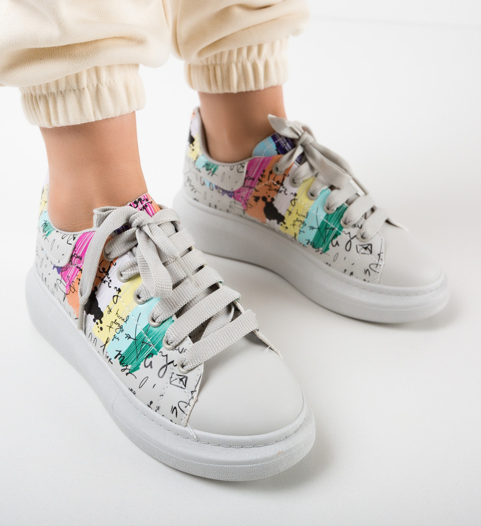 Pantofi Sport Ebona Gri | Confort și Stil - imagine 4