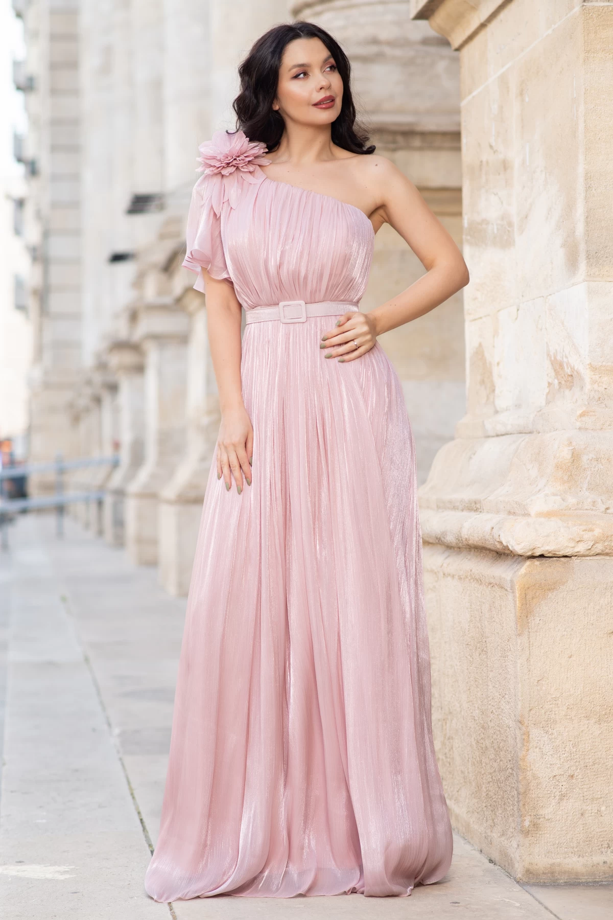 Rochie de seara Josephine cu Floare 3D