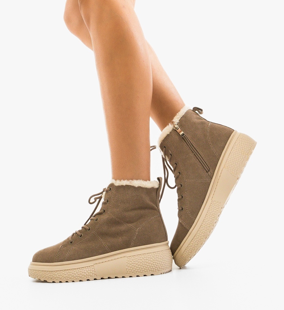 Ghete Dama Fenris Khaki | Stil și Confort