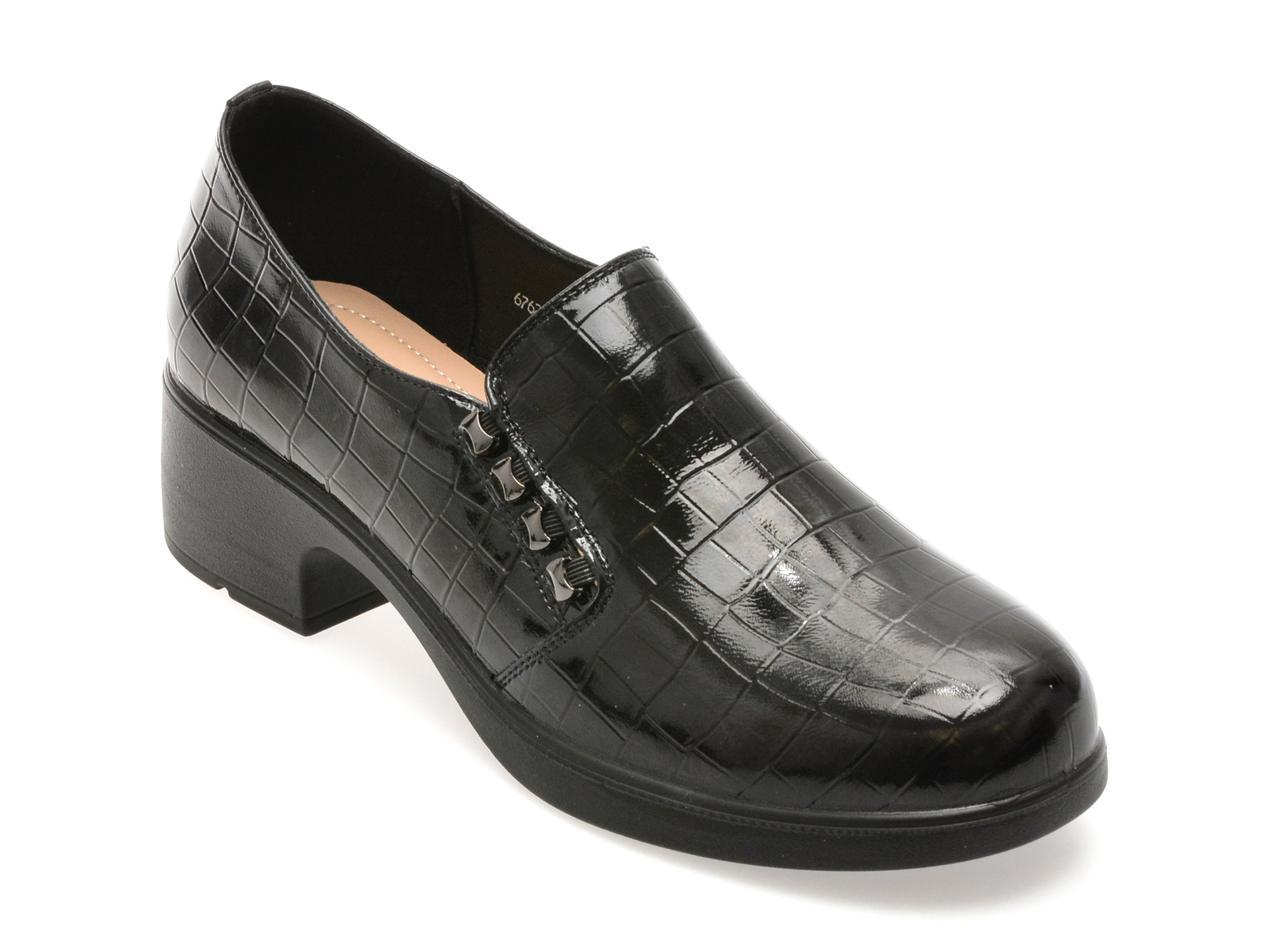 Pantofi Flavia Passini Eleganți din Piele Lacuită