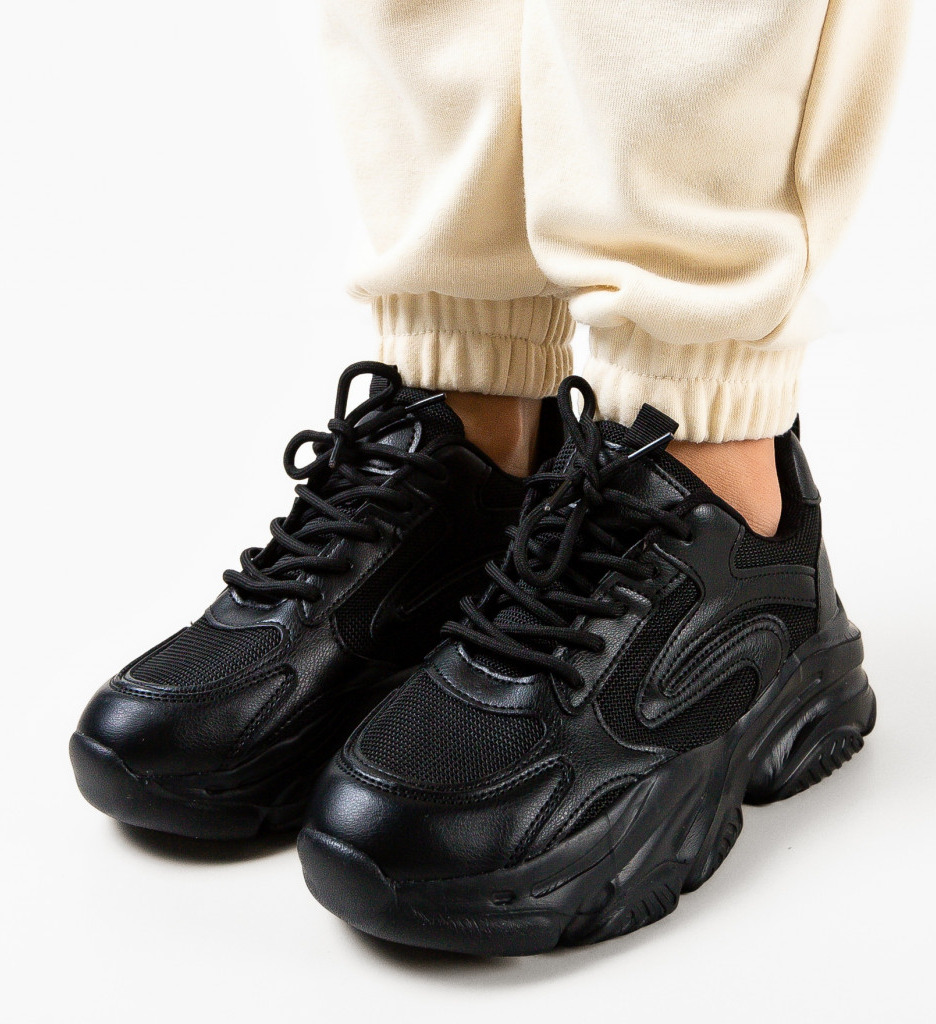 Sneakers Dama Mann Negri - Confort Sport - imagine 4