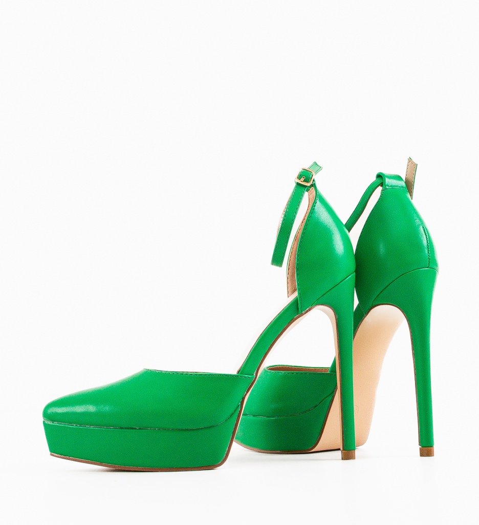Pantofi dama Vera Verzi cu toc elegant - imagine 7