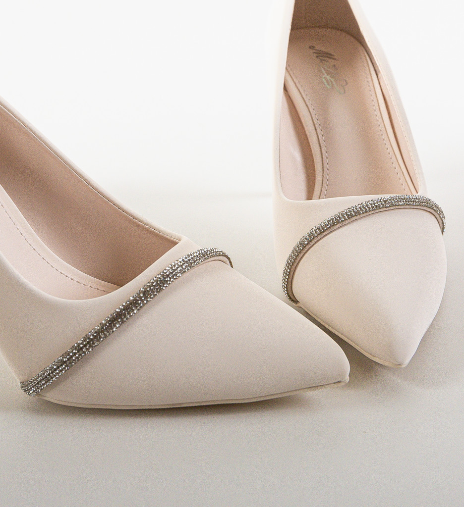 Pantofi Stylosa Albi | Eleganță și Stil - imagine 5