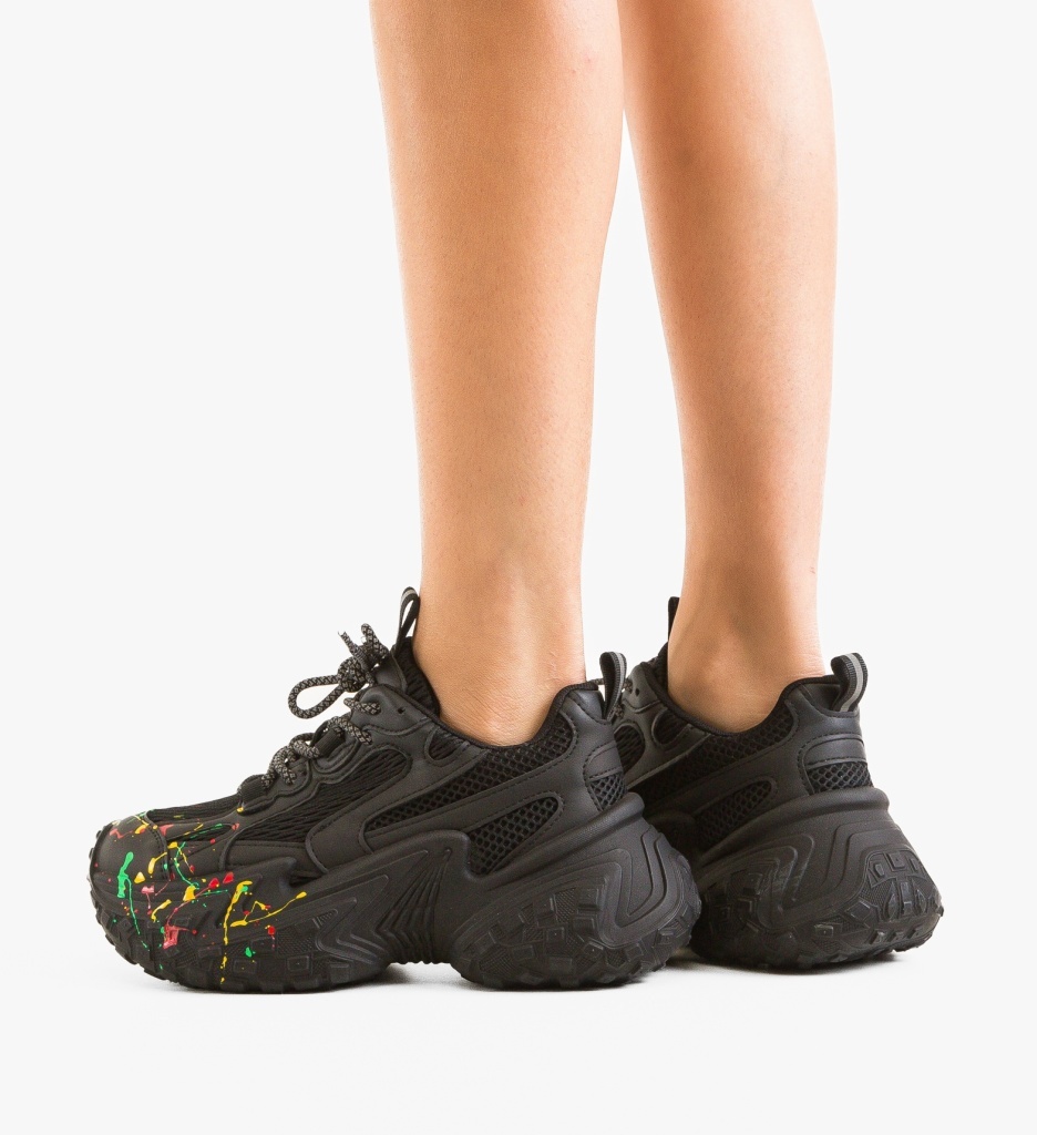 Sneakers Dama Nanna Negri - Confort și Stil - imagine 4