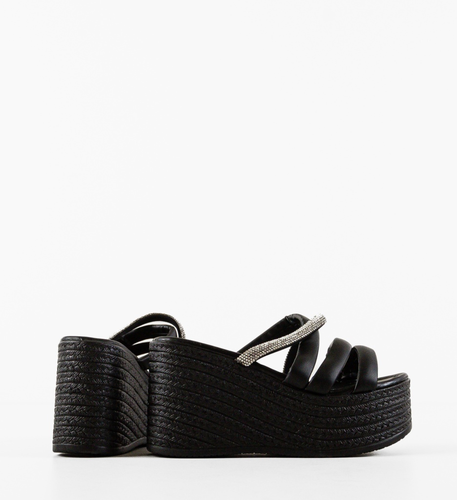 Platforme Namake Negre - Eleganță și Confort - imagine 6