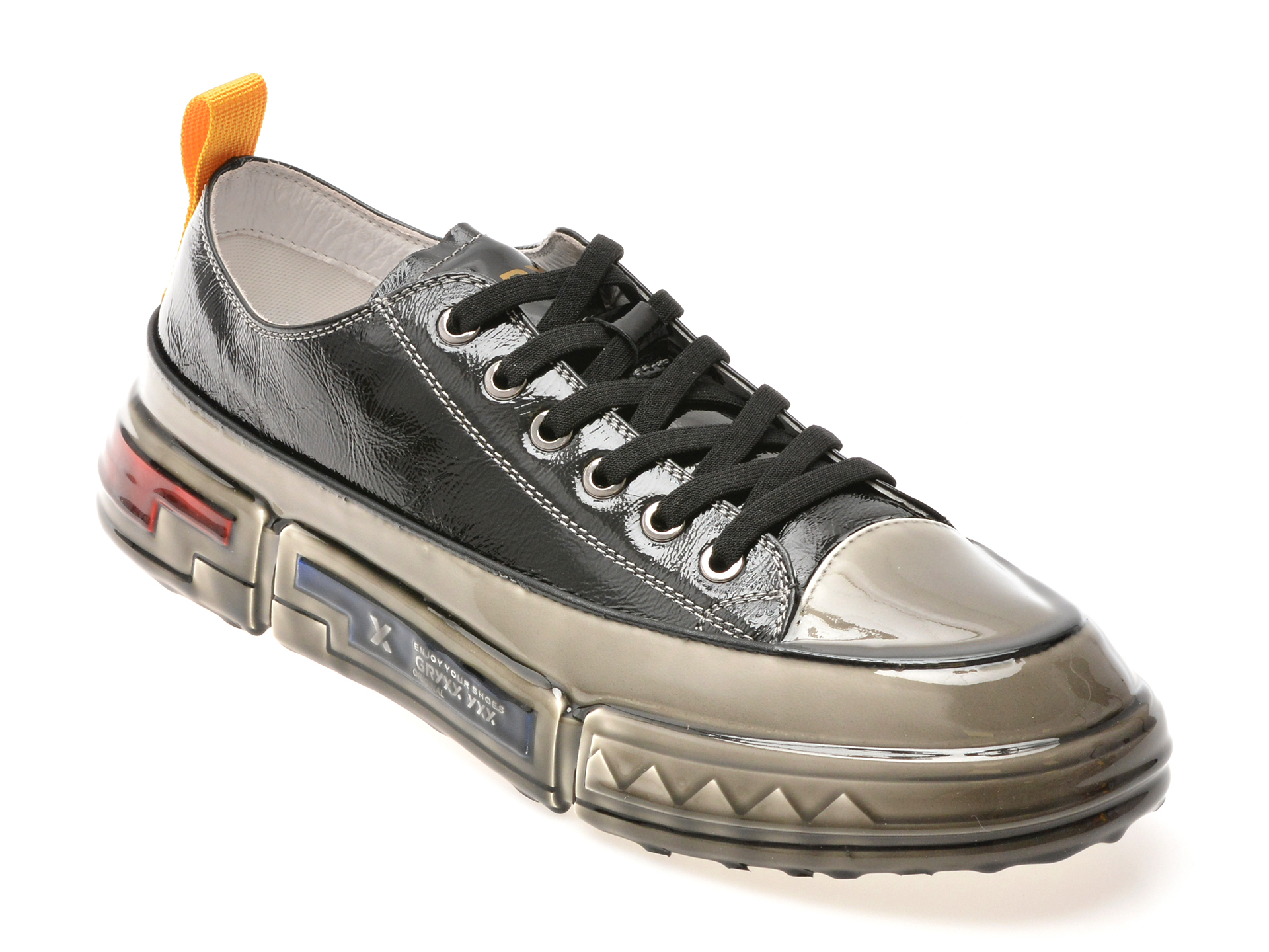 Pantofi Sport Barbati Gryxx Negri din Piele