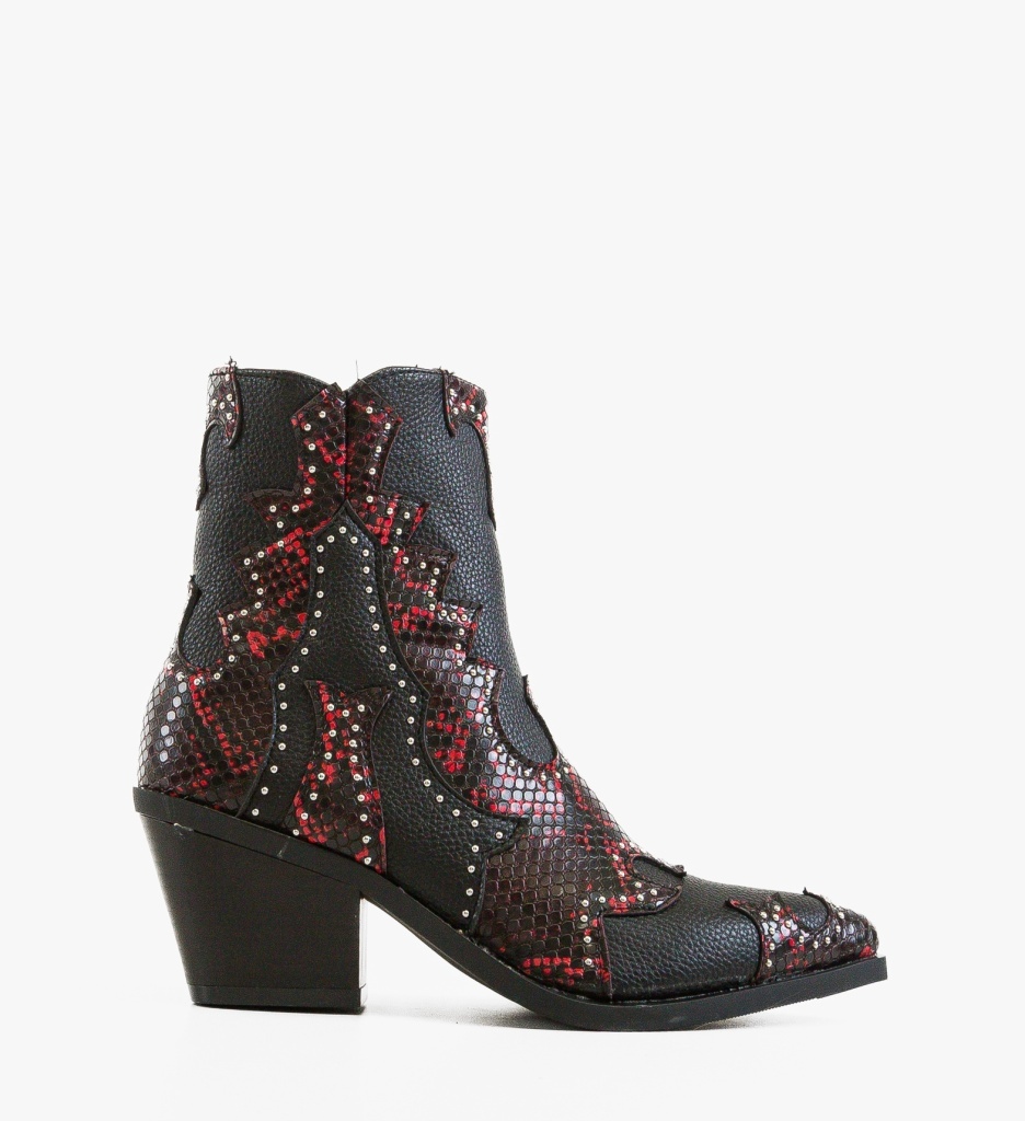 Botine Dama Grena Ketek - Eleganță și Stil - imagine 10