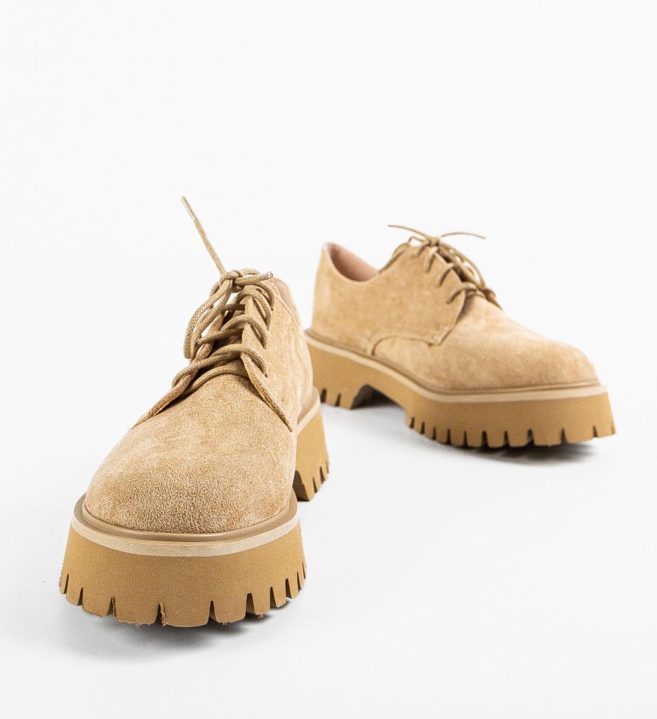 Pantofi Dama Maisie Camel | Confort Zilnic - imagine 10