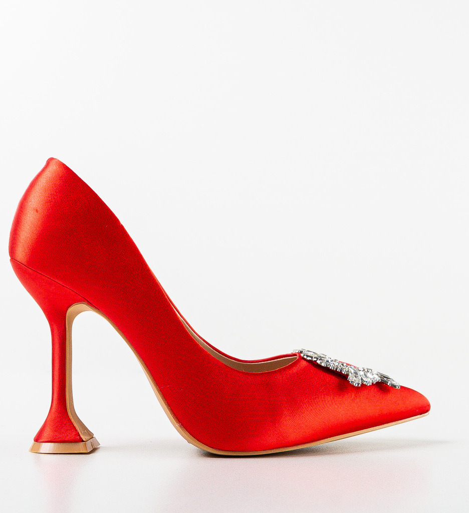 Pantofi Nafeesa Rosii - Eleganță și Stil - imagine 4