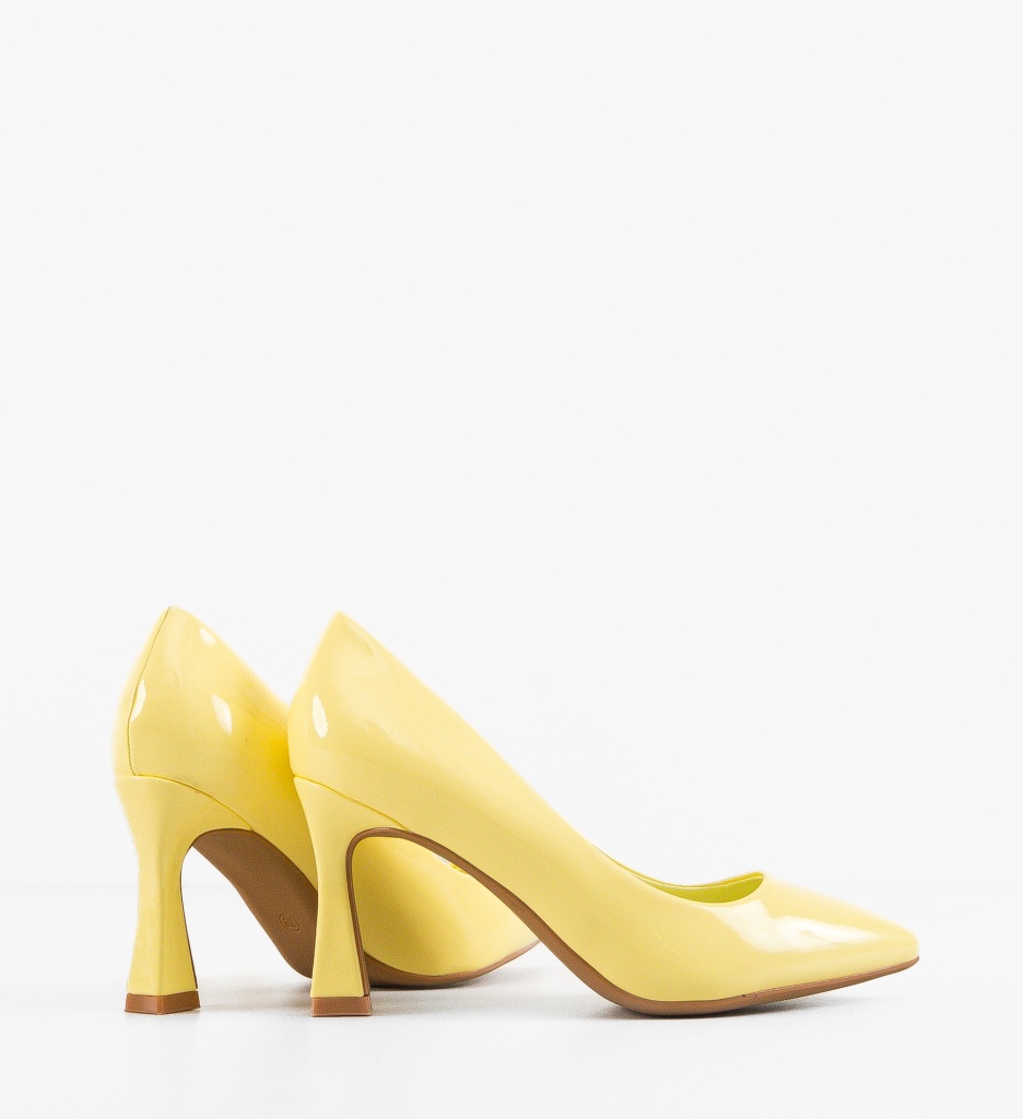 Pantofi Dama Tany Galbeni - Stil și Eleganță - imagine 4
