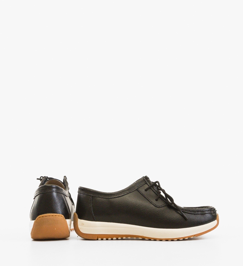 Pantofi Zackary Negri | Stil Casual Zilnic - imagine 3