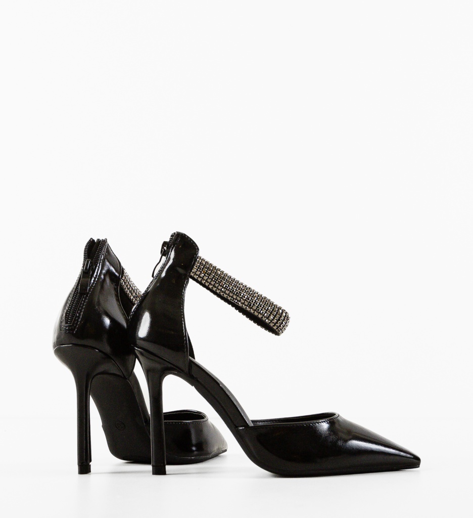 Pantofi Cass Negri | Eleganță la Fiecare Pas