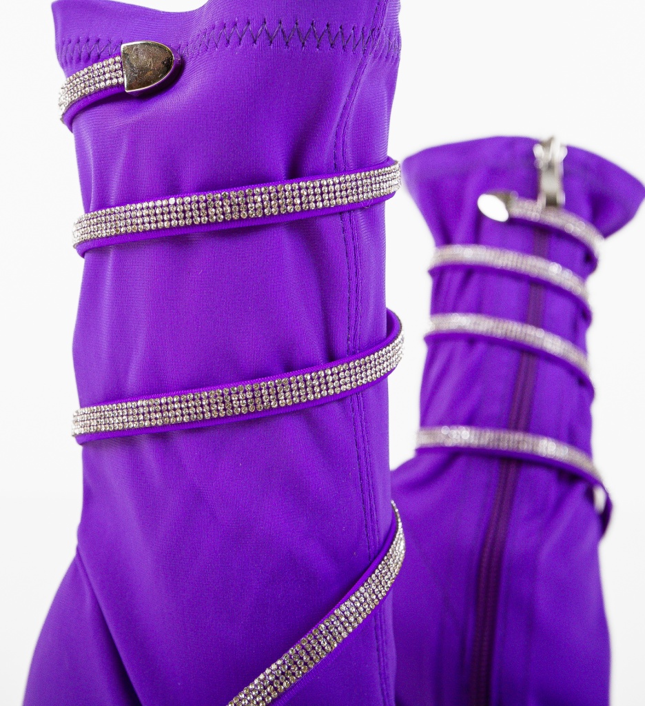 Botine Dama Marijn Mov - Eleganță și Confort - imagine 7