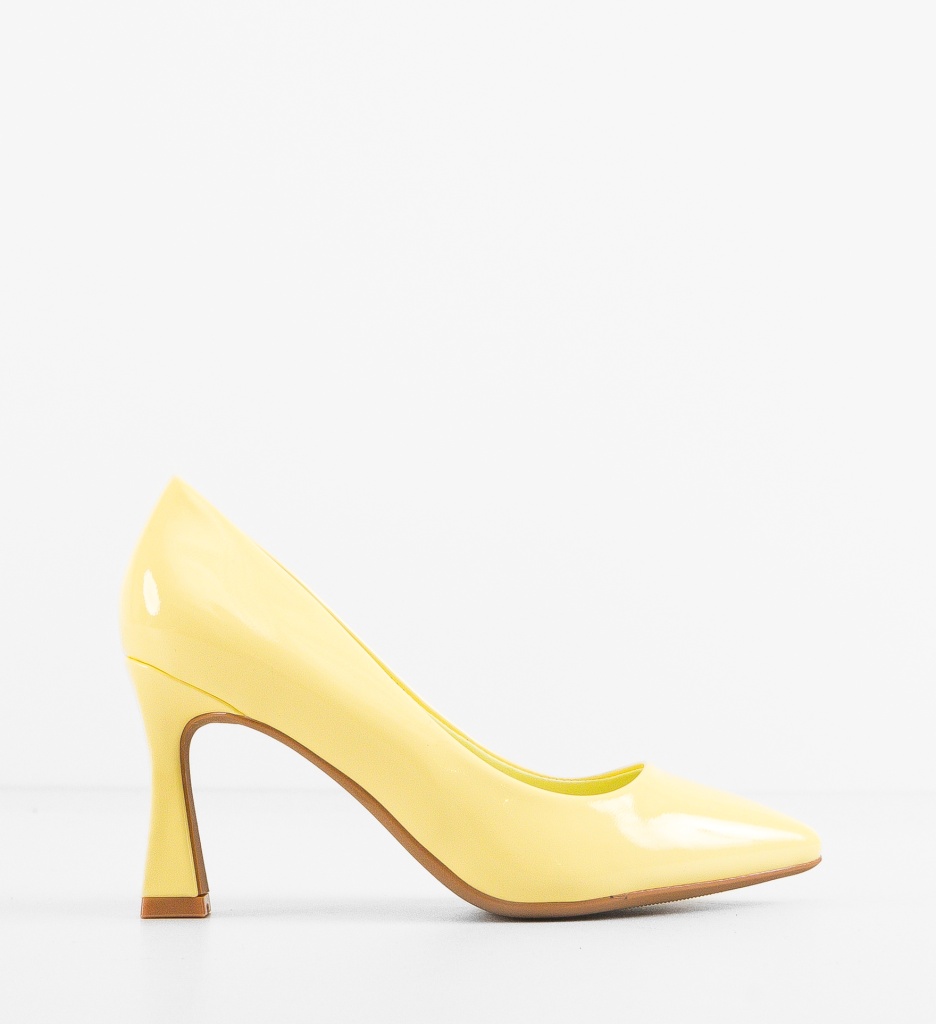 Pantofi Dama Tany Galbeni - Stil și Eleganță - imagine 6
