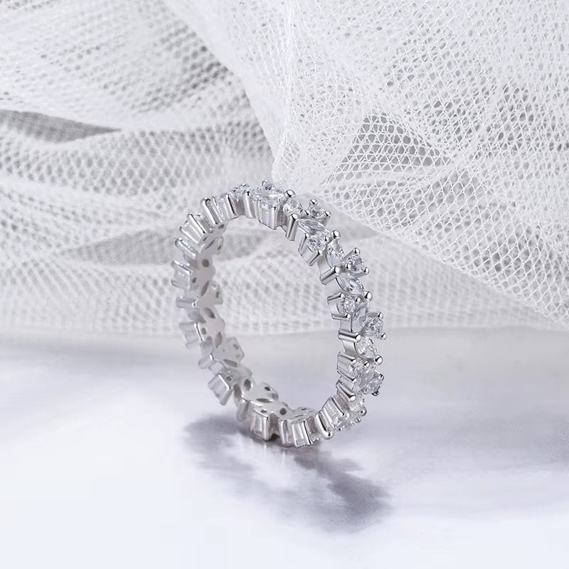 Inel Argint Delis Elegant cu Zirconiu - imagine 2