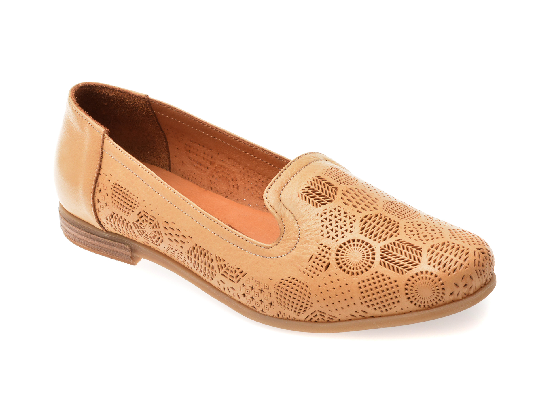 Mocasini PLANET piele naturală confort