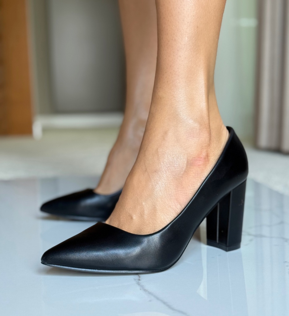 Pantofi Pauline Negri Eleganți cu Toc Înalt - imagine 3