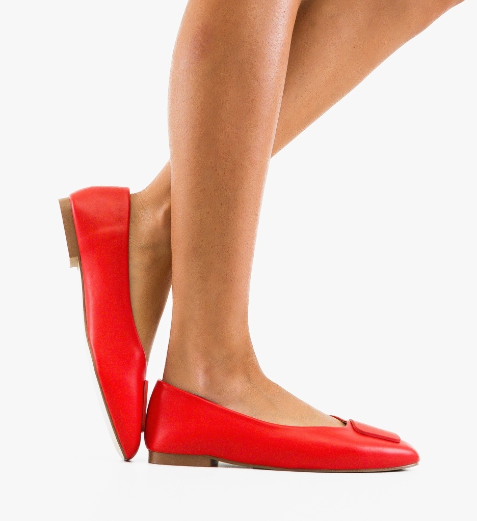 Balerini Dama Katry Rosii | Confort și Stil - imagine 2