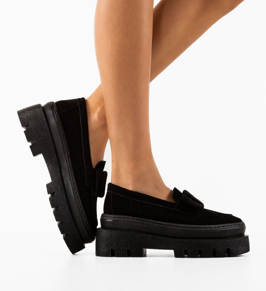 Pantofi Casual Gokanda Negri - Confort Stilat - imagine 2