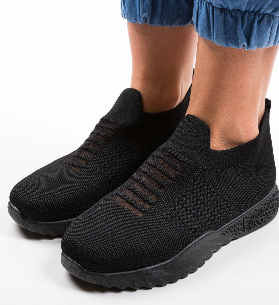 Pantofi Sport Cullen Negri | Confort și Stil - imagine 3