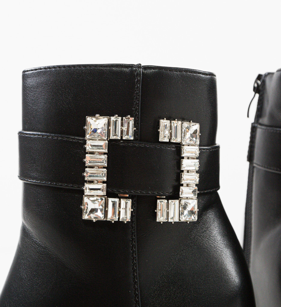 Botine Dama Dillon Negre - Eleganță și Confort - imagine 9