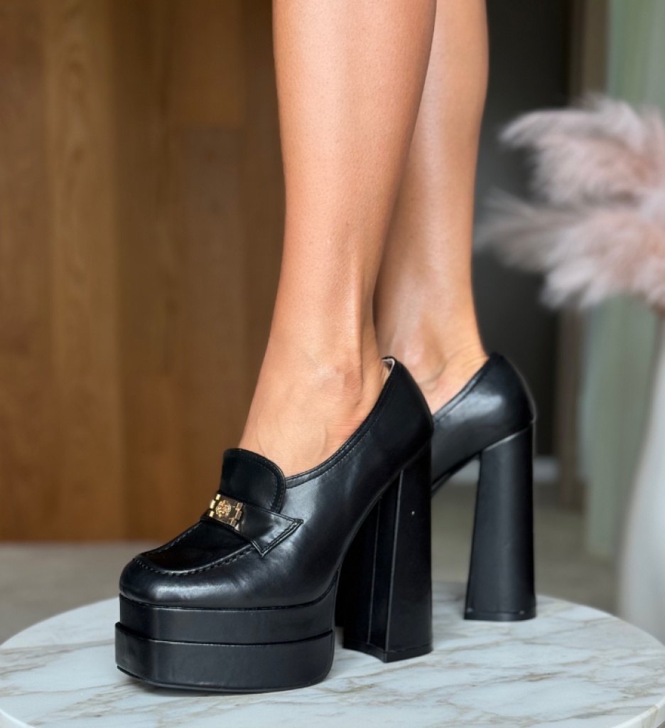 Pantofi Peterson Negri | Eleganță Clasică - imagine 3