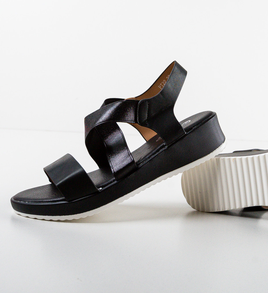 Platforme Dama Banba Negre | Eleganță și Confort - imagine 6