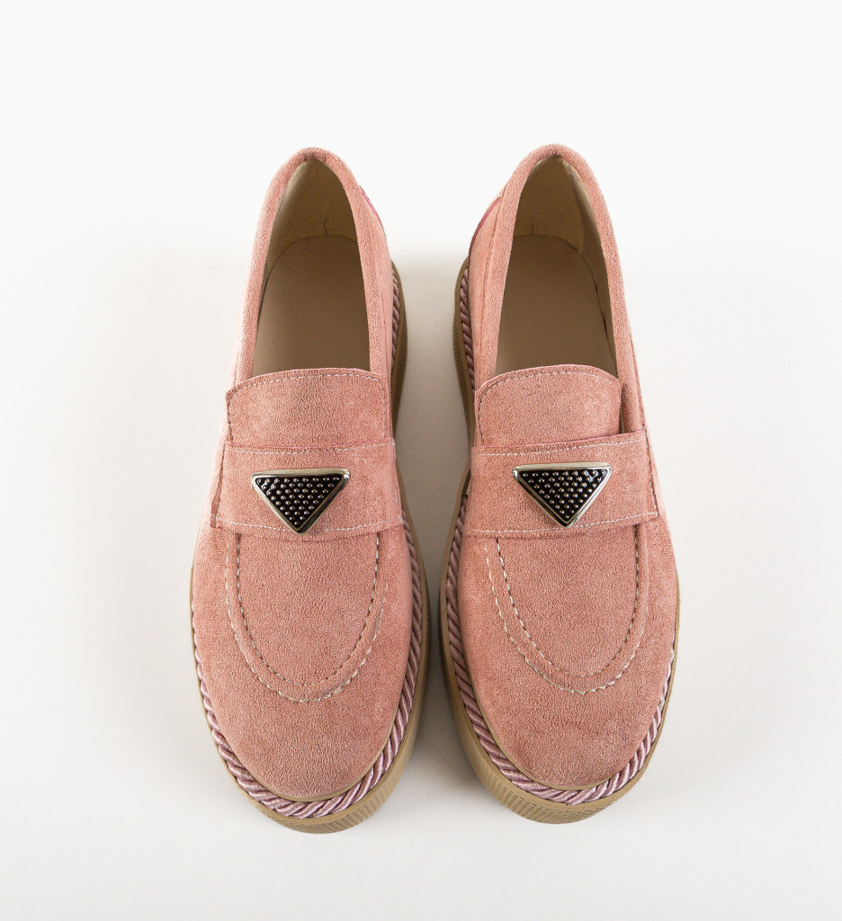 Pantofi Casual Krikri Roz - Confort și Stil - imagine 5
