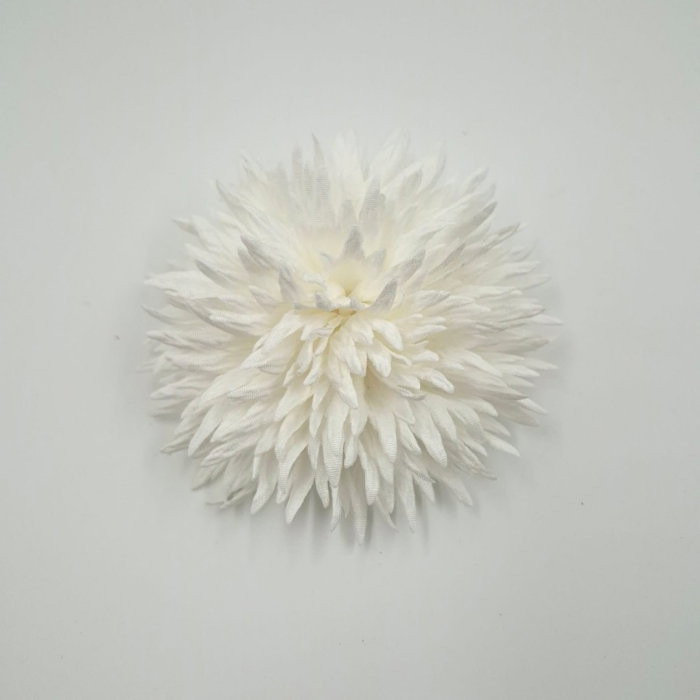 Brosa Dama Floare Textila Alba | Shopika