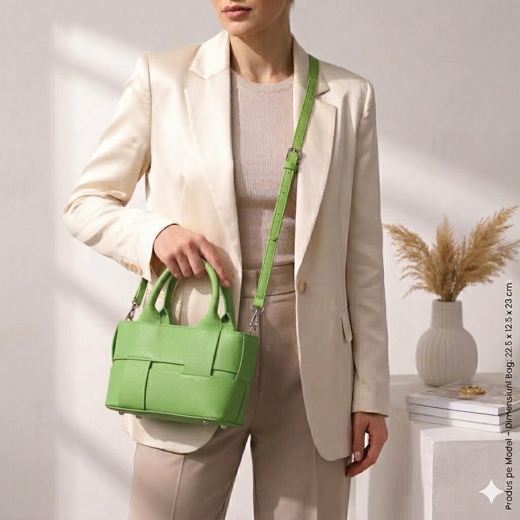 Geanta Aralyn GT3504 Delis Verde Eleganta - imagine 7