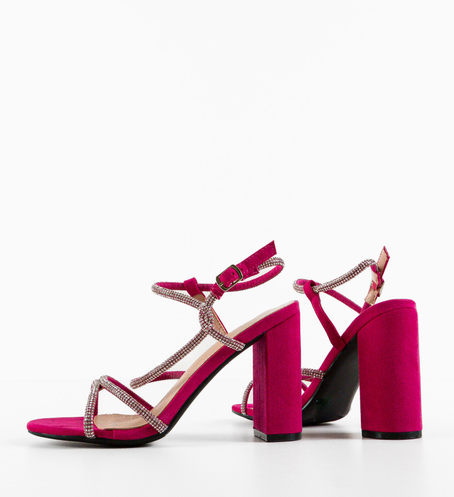 Sandale Alpha Fuchsia | Eleganță și Stil - imagine 7
