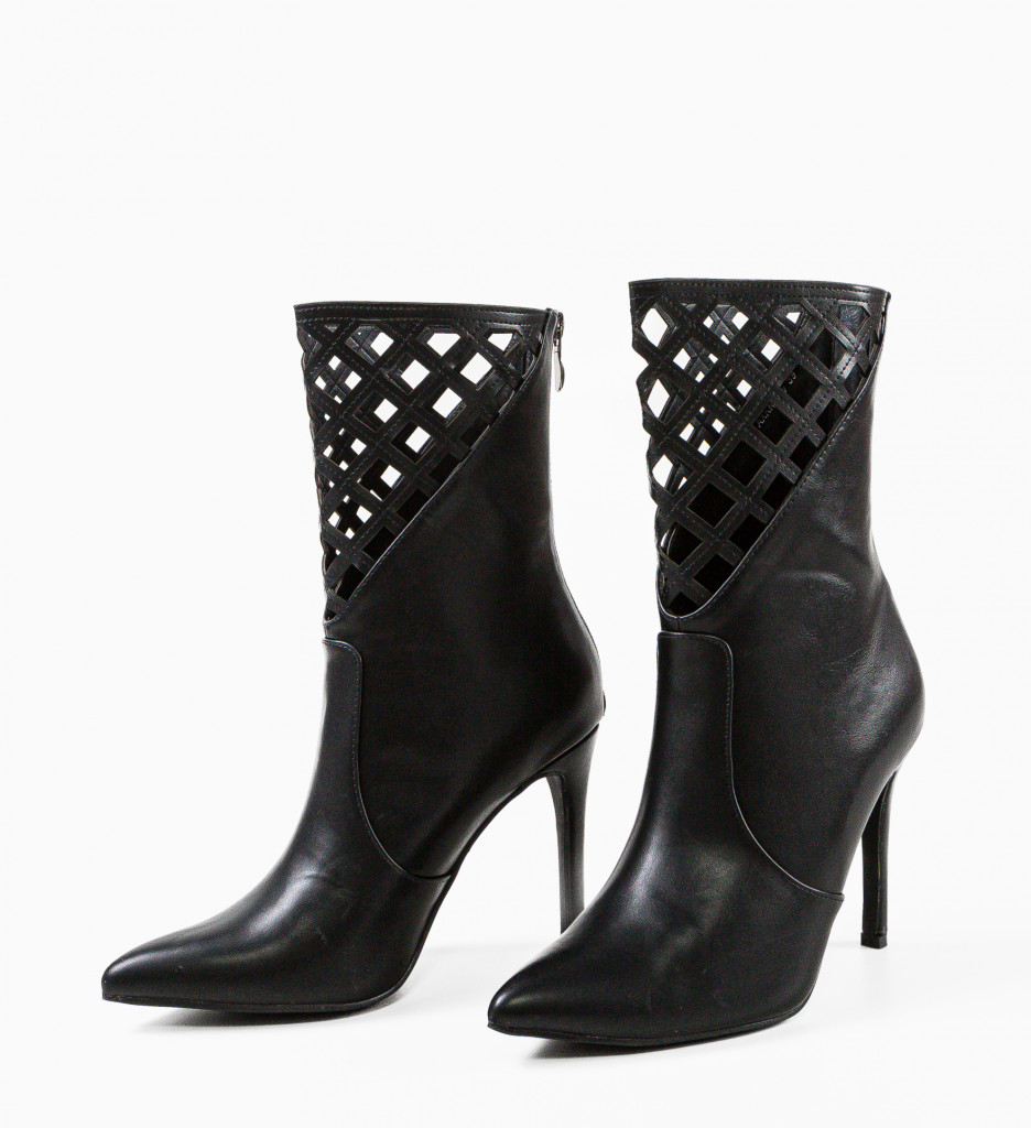 Botine Todd Negre | Eleganță și Confort - imagine 6
