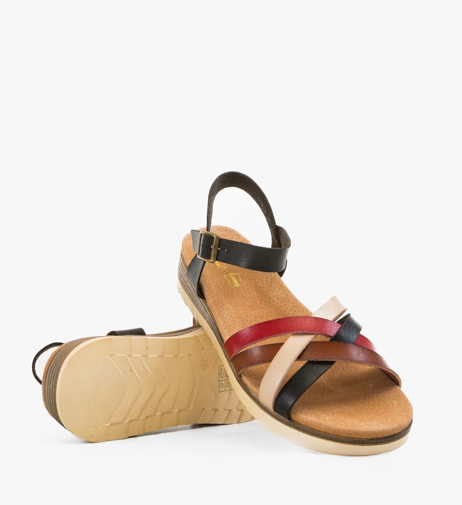 Sandale Dama Usha Negre - Eleganta si Confort - imagine 3