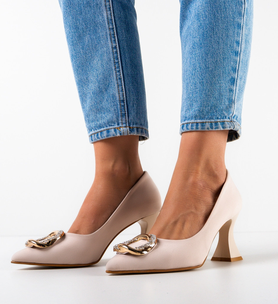 Pantofi Yuga Bej - Eleganță și Stil - imagine 3