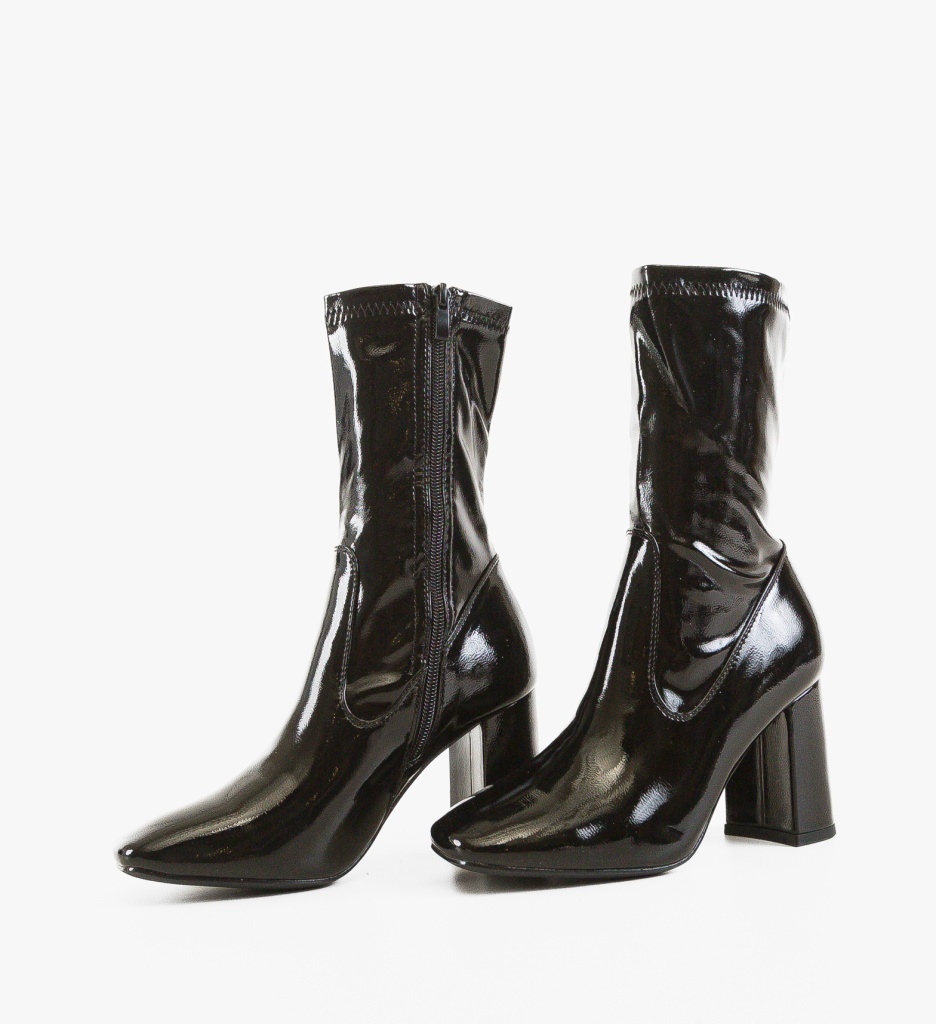 Botine Dama Negre Comode | Model Aust - imagine 2