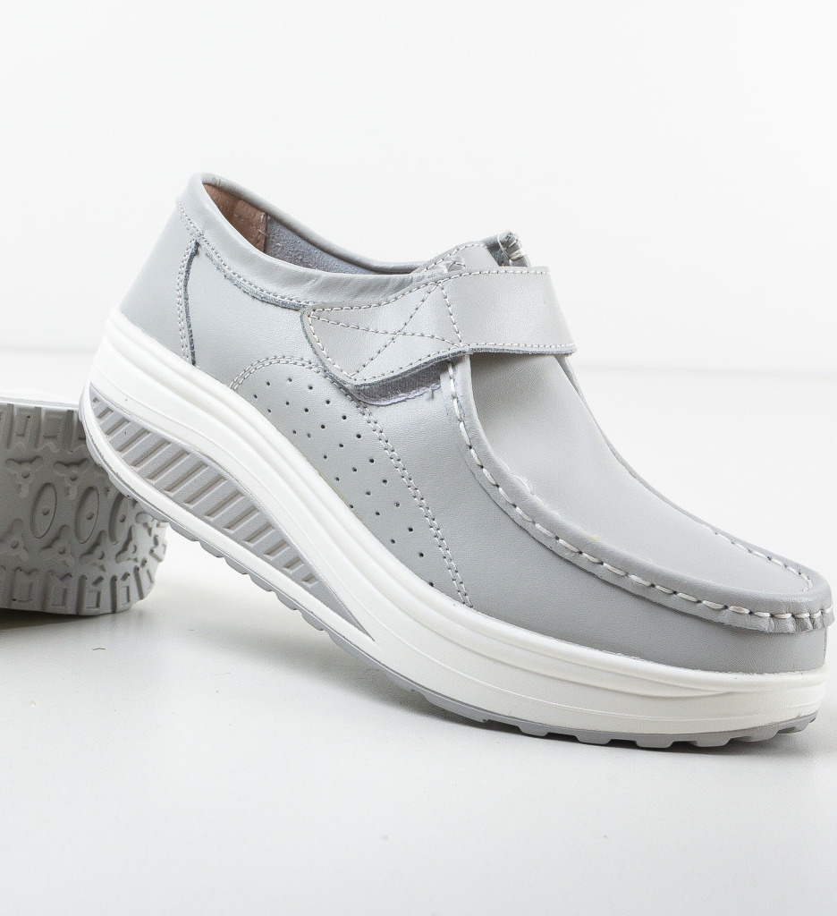 Pantofi Casual Marko Gri - Confort și Stil Zilnic - imagine 6